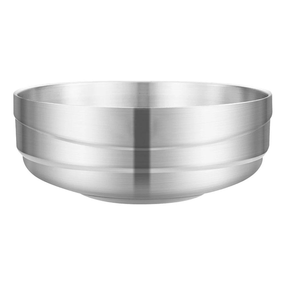

Stainless Steel Cold Noodle Bowl Soup Noodles Korean Restaurant Ramen Serving Bowls for Toddler