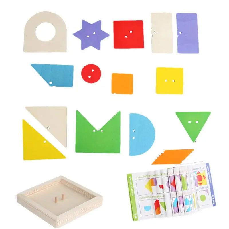 

Sorting And Stacking Toys Wooden Pattern Block Puzzle Educational Geometric Blocks Puzzle Sorting Toy Stacking Game For 3 Boys