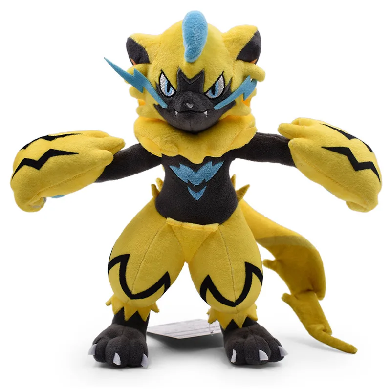 

35cm Zeraora Pokemon Plush Toys Anime Doll Cute Ornament Pokémon Cartoon Stuffed Plushie Pillow Gift for Children Christmas