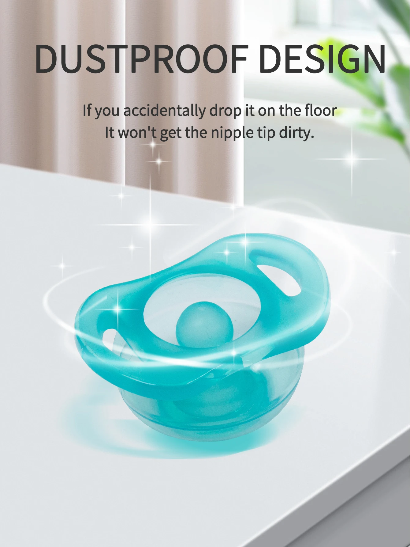 

Foldable Nipple dustproof Baby pacifier 100% Silicone Foldable Pacifiers for sooth baby mold BPA Free Soft silicone Pacifier