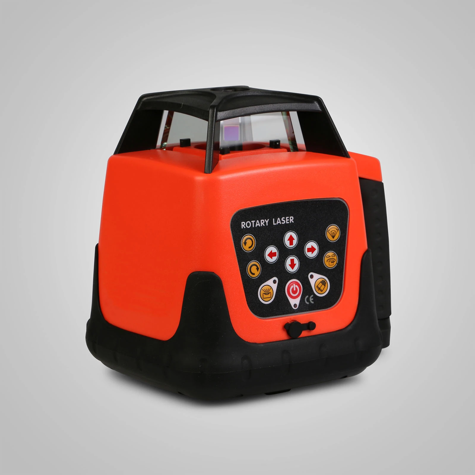 Sihao Red 500m Range Laser Level Red Beam W/ Case Self-leveling Rotating Rotary LINE LASER LEVEL