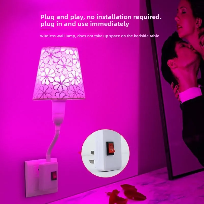 عيد الميلاد الديكور غرفة نوم أباجورة المزاج ليلة ضوء غرفة جو ضوء زوجين رومانسية يمزح الضوء