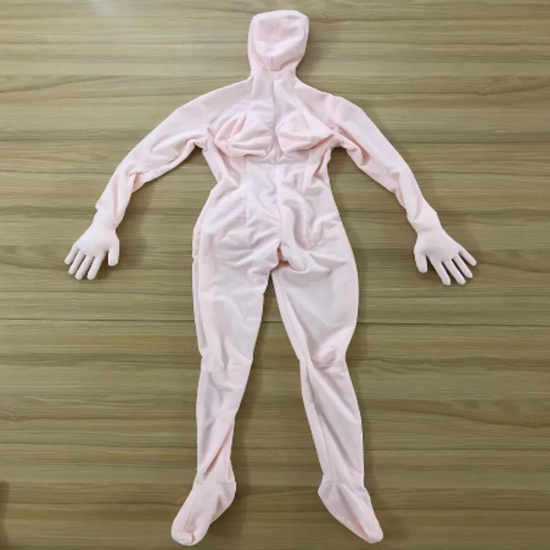 1.5m Doll Covers Flannel Fabric DIY Simulated Mannequin Hug Pillow Cover Cos Party Prop Decoration Soft Washable No Filling
