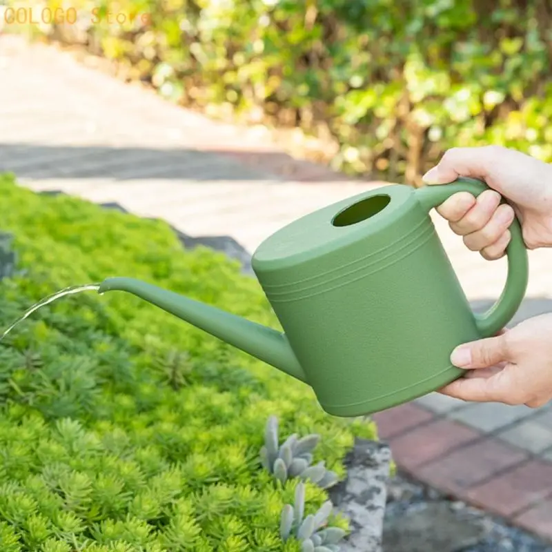 1L/2L Watering Can Indoor for House Plant Small Watering Can with Long Spout Flower Model Sprinkler Indoor Plant Waterin D0LD