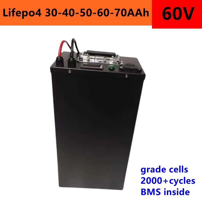 EVE 60V 50Ah 60AH 70Ah 30Ah 40Ah LiFepo4 Lithium Battery for Two-wheeler Three-wheeler