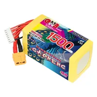 GAONENG GNB 22.8V 1500mAh 6S 160C/320C LiHV Battery With XT60 Connector For FPV RC Racing Drone Helicopter