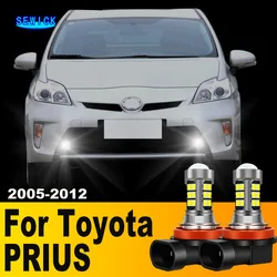 2Pcs LED Lamp Car Front Fog Light Accessories For Toyota PRIUS 2005 2006 2007 2008 2009 2010 2011 2012