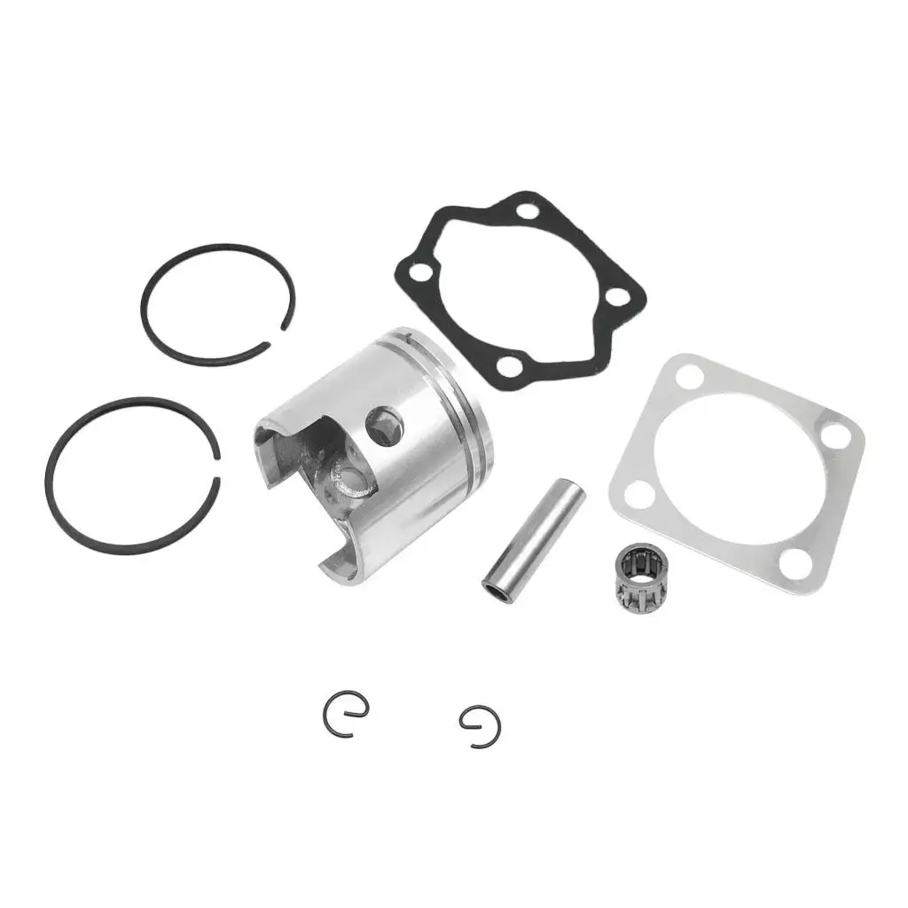 47mm Piston with Gasket for 80cc Motorised 2-Stroke Engine, New