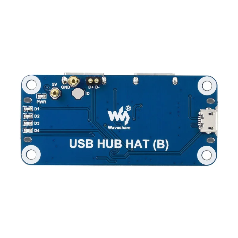 HUB USB Tech HAT 6 000 Kit de démarrage de carte, RPI 0, Raspberry Pi ontari2 WH 3A 3B Plus 3, Modèle B 4 4B, Accessoires