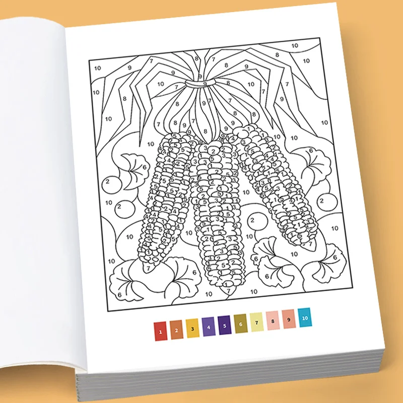 A Digital Coloring Book, Stress Relieving Mandala, Flower/animal/vegetable/landscape Sketch Brochure, Graffiti Book, 32 Pages
