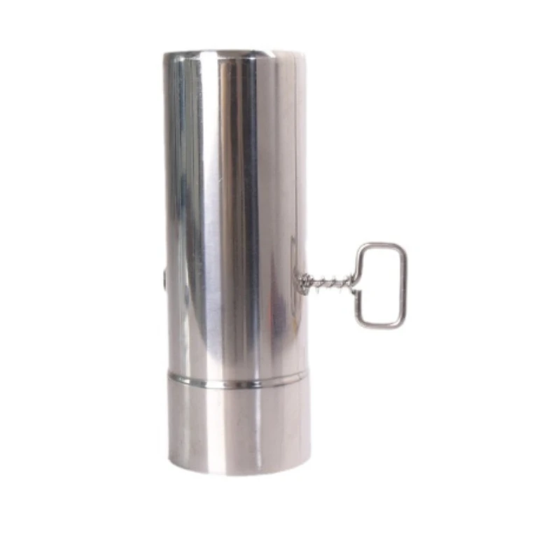 1PC Stainless steel Stove Pipe with Damper Chimney tube Air Valve chimney Flue for Camping Tent Stove Vent Smoke & Exhaust