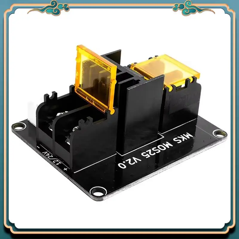 (New)-MKS MOS25 3D Printer For Heating-Controller Big Current 25A Parts For Heat Bed Extruder MOS Module Support