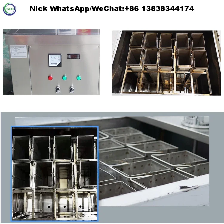 0.3 Ton Brine Block Ice Maker Ice Making Machine Ice Block Machine