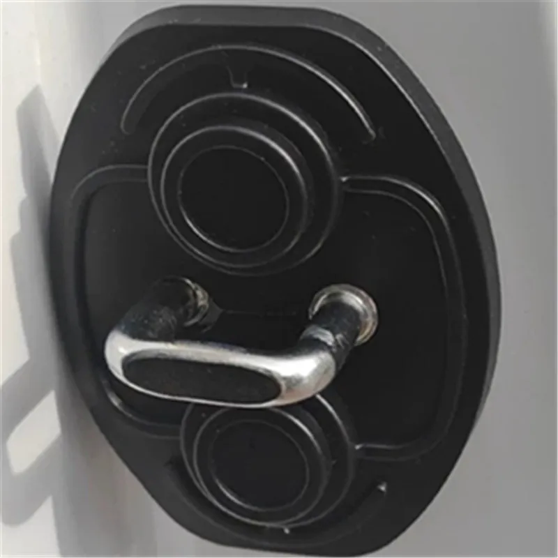 

1/4Pcs Car Door Latch Shockproof Silicone Cushion Mute Shock Absorber Protective Covers Door Closing Accessories