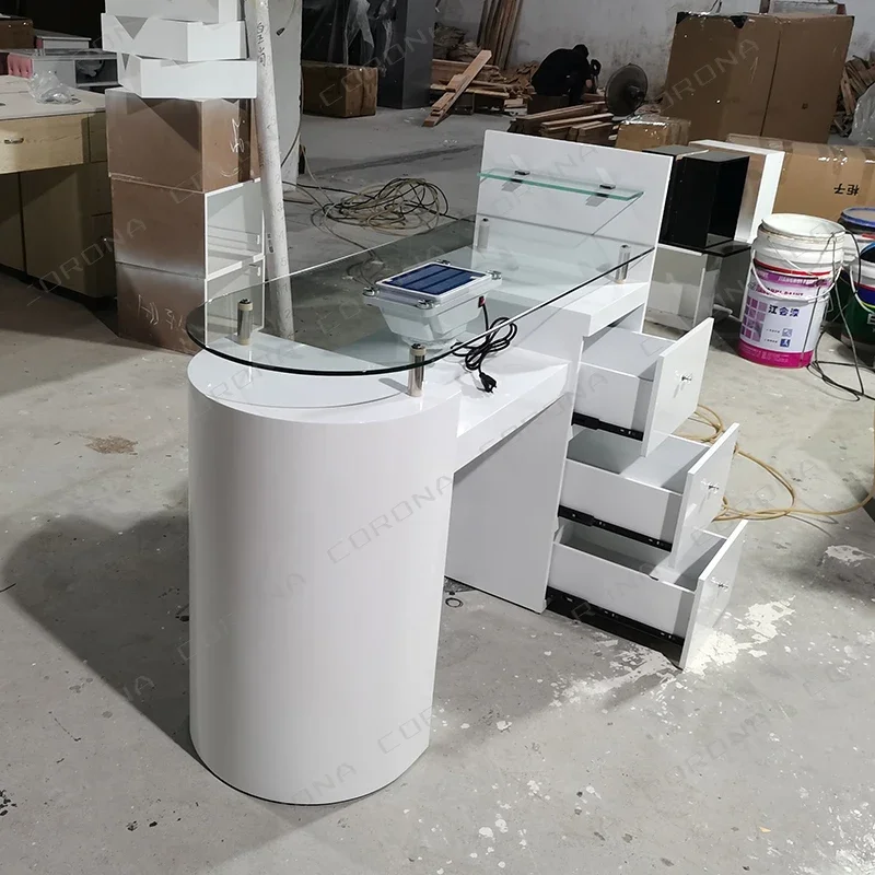 

Hot sales professional modern salon manicure technology table