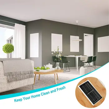 x 10 英吋磁性地板通風口蓋,強力磁性通風網,PVC 通風篩網,完美適用於天花板和通風口 8 最佳銷售 地板通風口蓋 - №3