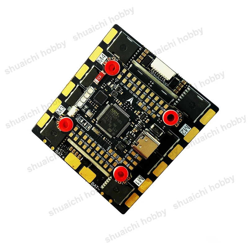 VoidFly F405 V4 FC STM32F405 Fortinet Stack BLS 100A 4-in-1 ESC 3-12S Flight Controller Betaflight Configure Bluetooth for FPV R