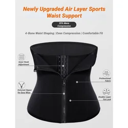 Corset Waist Trainer Body Shaper Double Pressing Cincher Underbust Slimming Women Belt Tummy Control Compression Shapewear