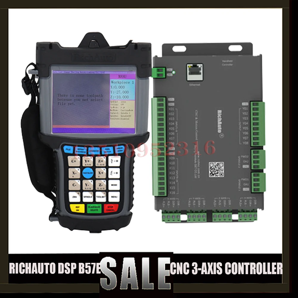 

Cnc Richauto Dsp B57e 3 Axis Cnc Controller Atc Machine Controller For Automatic Tool Linear Tool Cnc Machine Tool