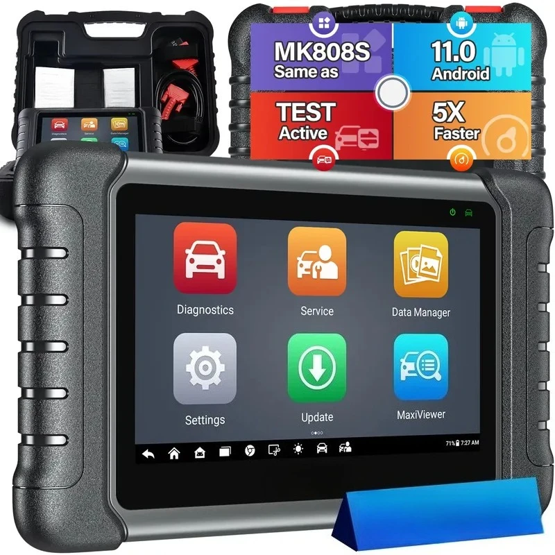 MaxiCheck MX808S MX808 Professional Vehicle TPMS Sensor Auto Battery Tester Car Universal OBD2 Scanner Diagnostic Tools