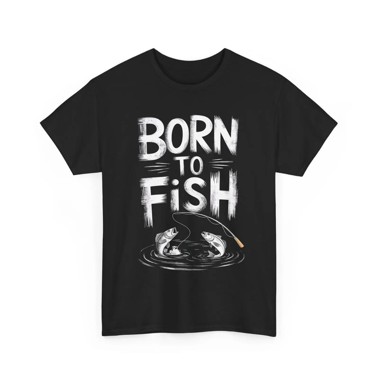 

Born to Fish T-Shirt – Perfect Birthday Gift for Fishing Lovers