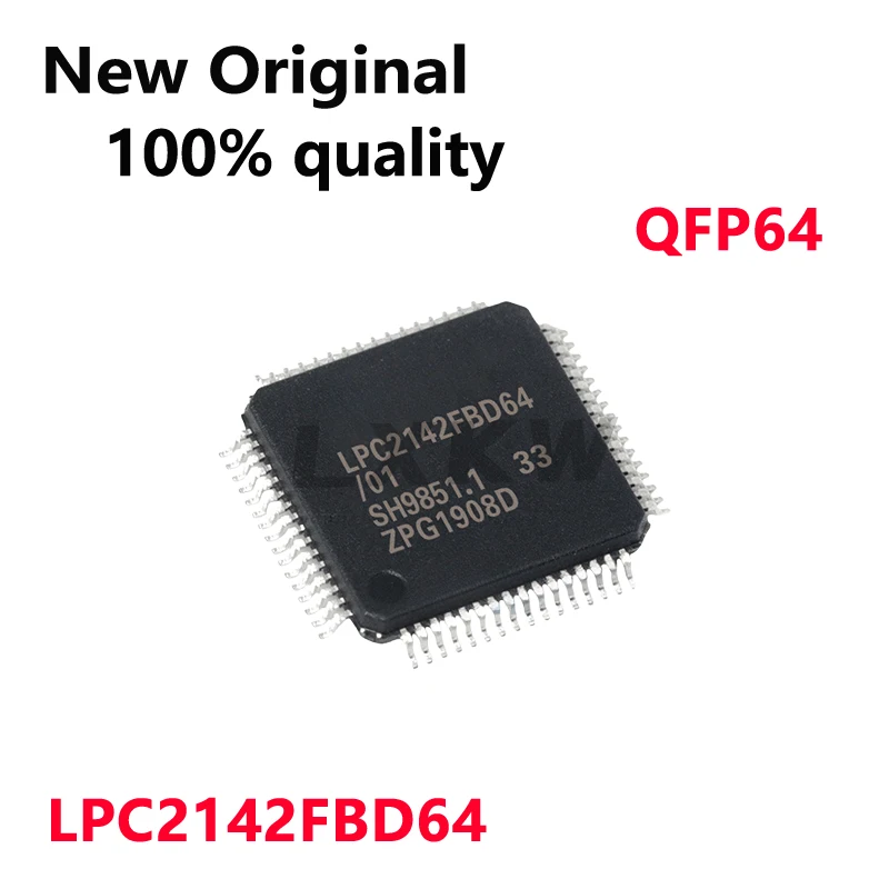 

1/шт. Новый оригинальный микроконтроллер LPC2142FBD64 QFP64