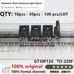 Aoweziic 100% nouveaux tubes communs originaux importés de plasma de cristal liquide de TO-220F GT30F124 30F124