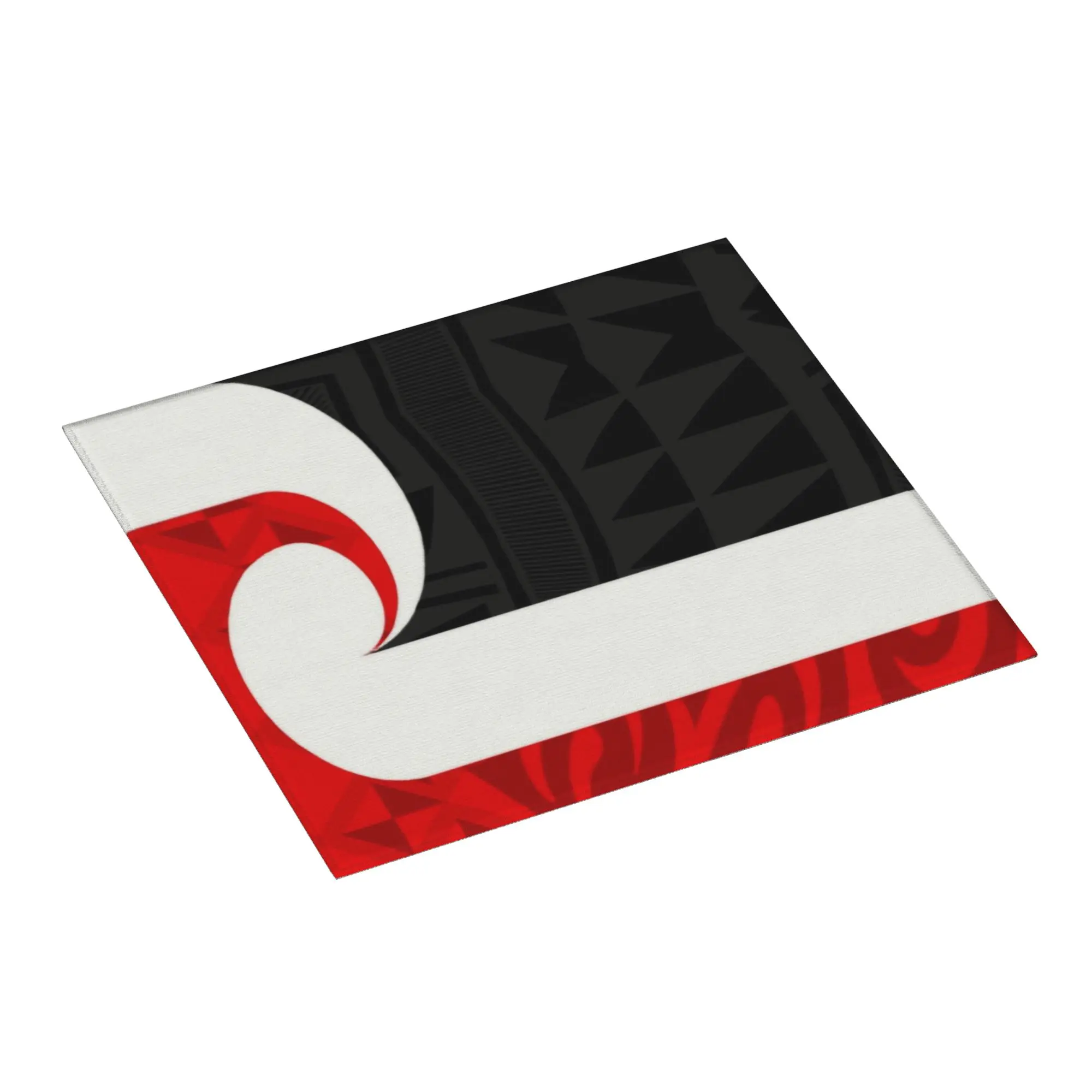 The Maori New Zealand Non Slip Kitchen Counter Protector Mat Barware Tableware Reusable Maori Flag Drying Mat For Kitchen