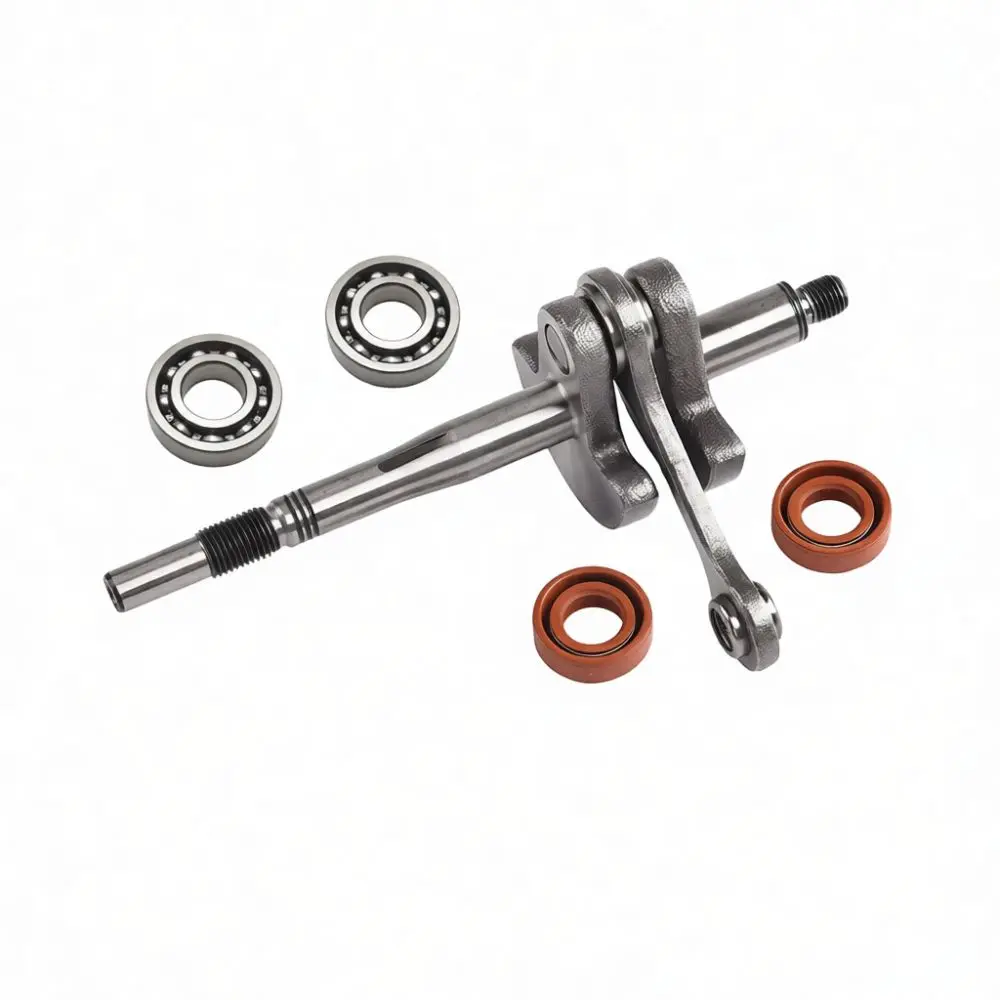 For Stihl FS38 FS45 FS46 FS55 KM55 MM55 Crankshaft Rod Trimmer Engine System Replacement Power Gear Part Garden Machine Tool
