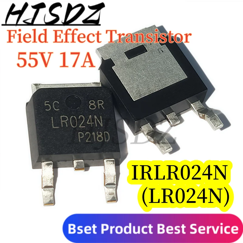 50PCS-100PCS/LOT Original Genuine IRLR024NTRPBF IRLR024N LR024N MOSFET TO-252 In Stock