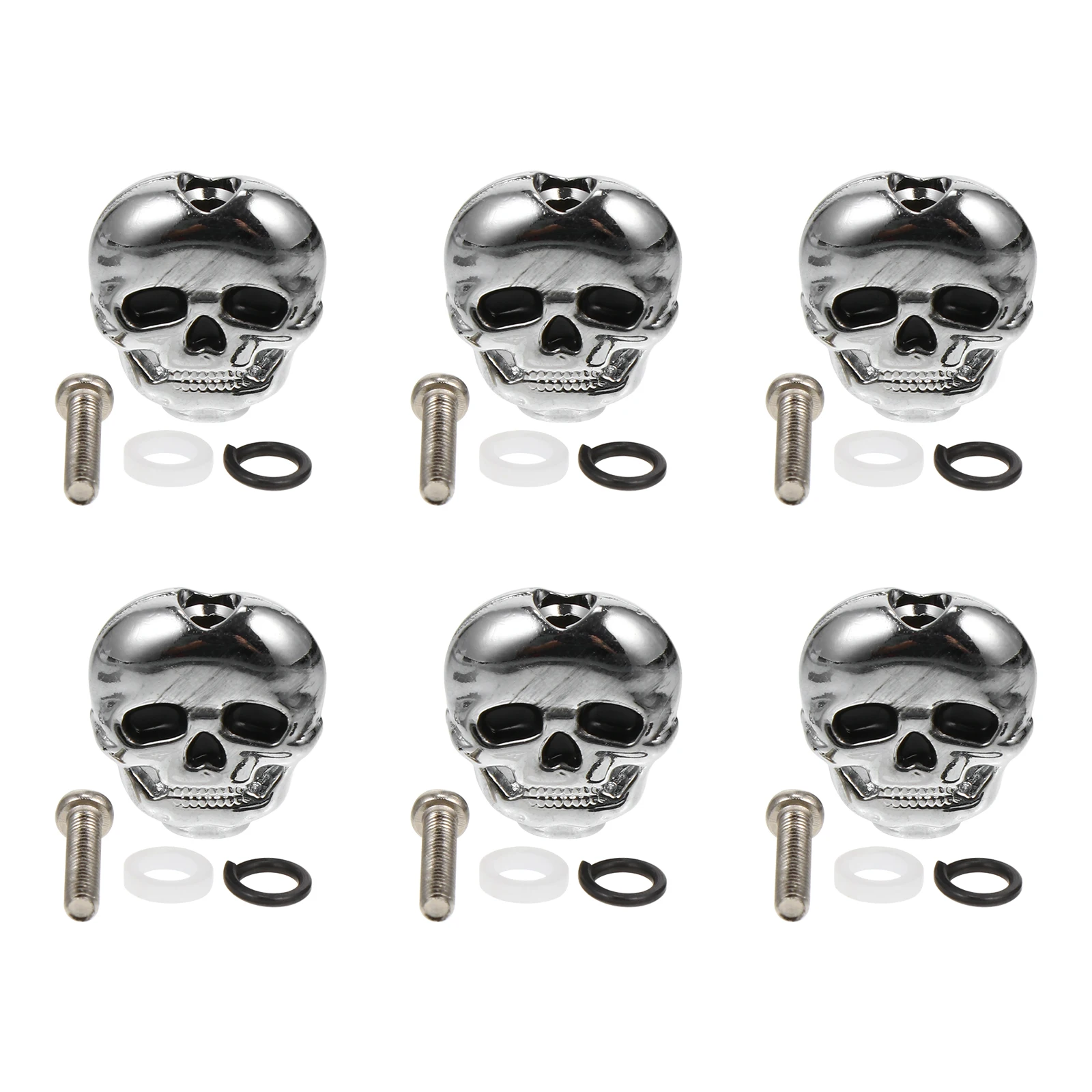 

6Pcs High Quality Guitar Machine Heads Durable For Electric Guitars Fix Strings And Improve Sound Accessories