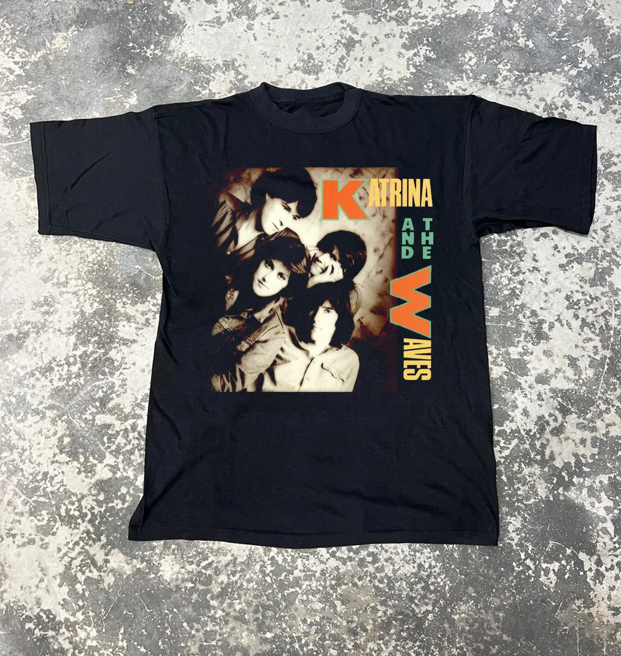 Katrina and the Waves Anthology Shirt Men Women Cotton Tee All Size BO468