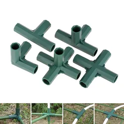 1Pc 16mm plastikowa rura montaż stabilne wsparcie Heavy Duty stojak na kwiaty rama szklarni złącze budowlane roślina ogrodowa akcesoria