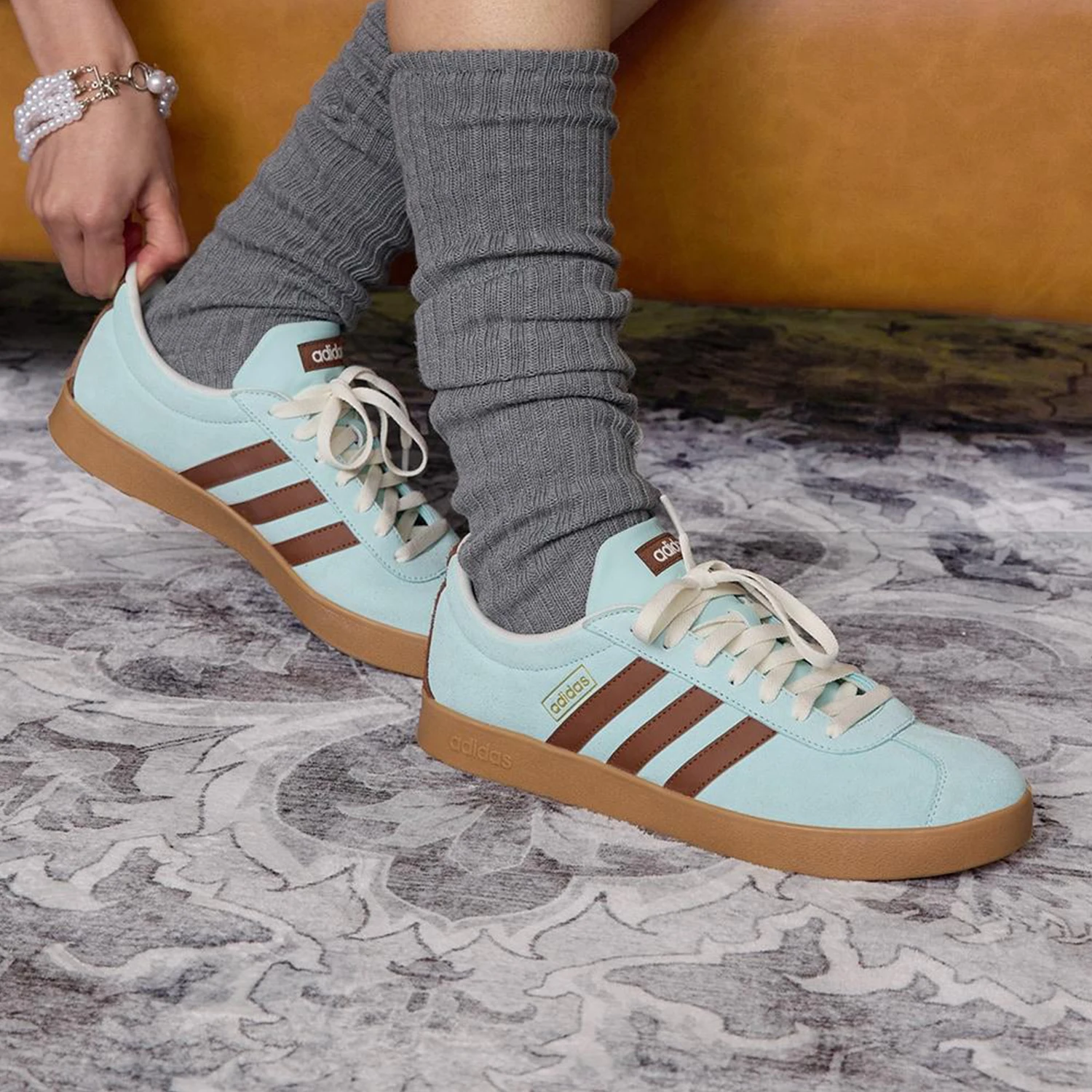 アディダス 正規品 VL COURT CLASS メンズ&レ - Adidas Shoes Gazelle のレビューと価格