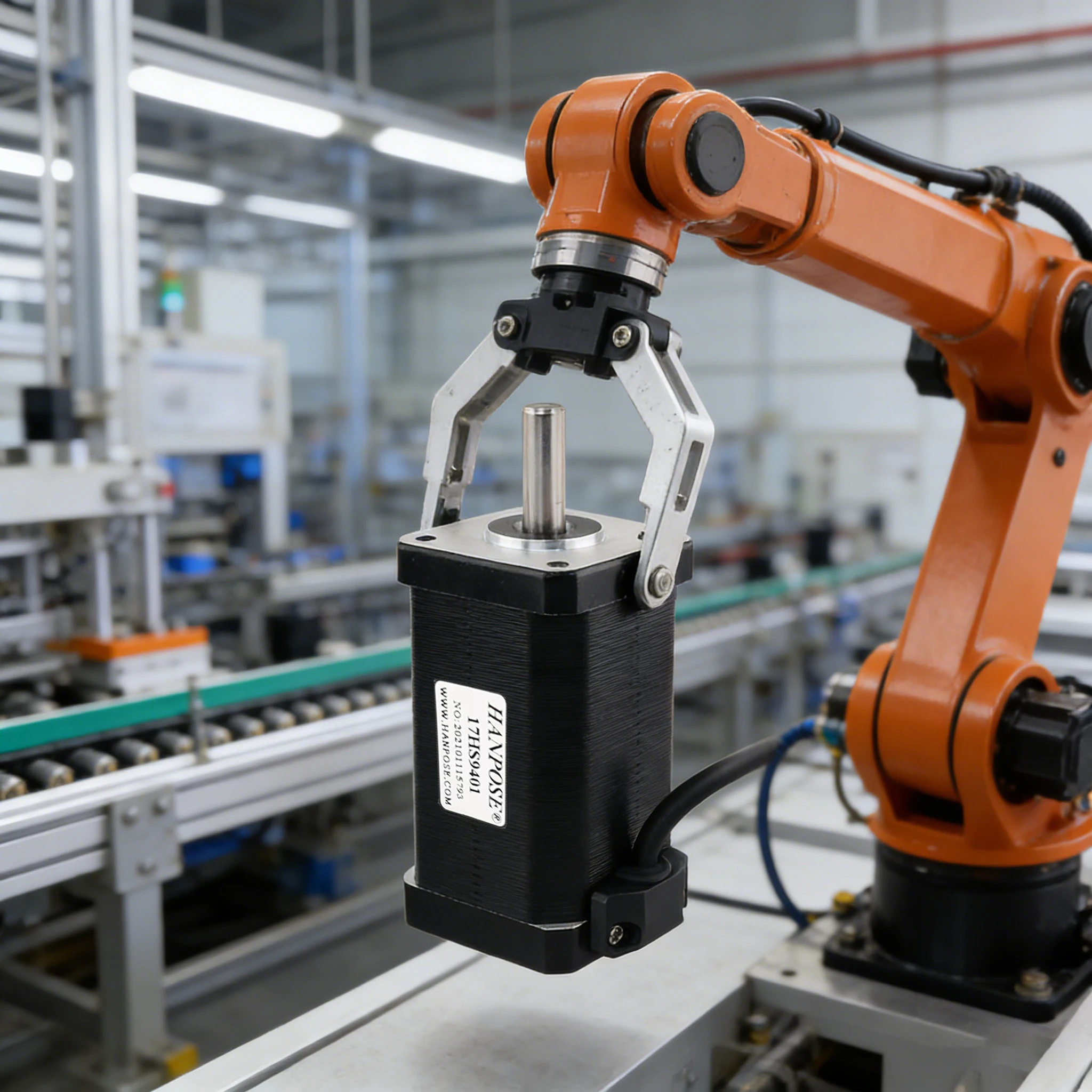 

1 шт. шаговый двигатель NEMA17 17HS9401 2.8A 90Н.см 80мм, вал 8мм, 4-проводной, 1.8 градуса, для фрезерного станка с ЧПУ