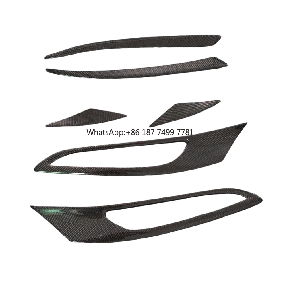 

Suitable for . 812 Modification Upgrade Carbon Fiber Decorative Wind Blade Body Kit