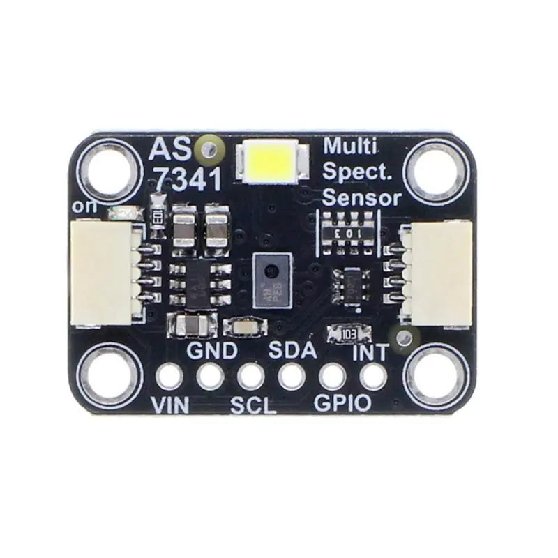B63B-2X AS7341 11-CH Spectral Sensor Module Light Color Sensor Splitter Board Color Measurement Detection
