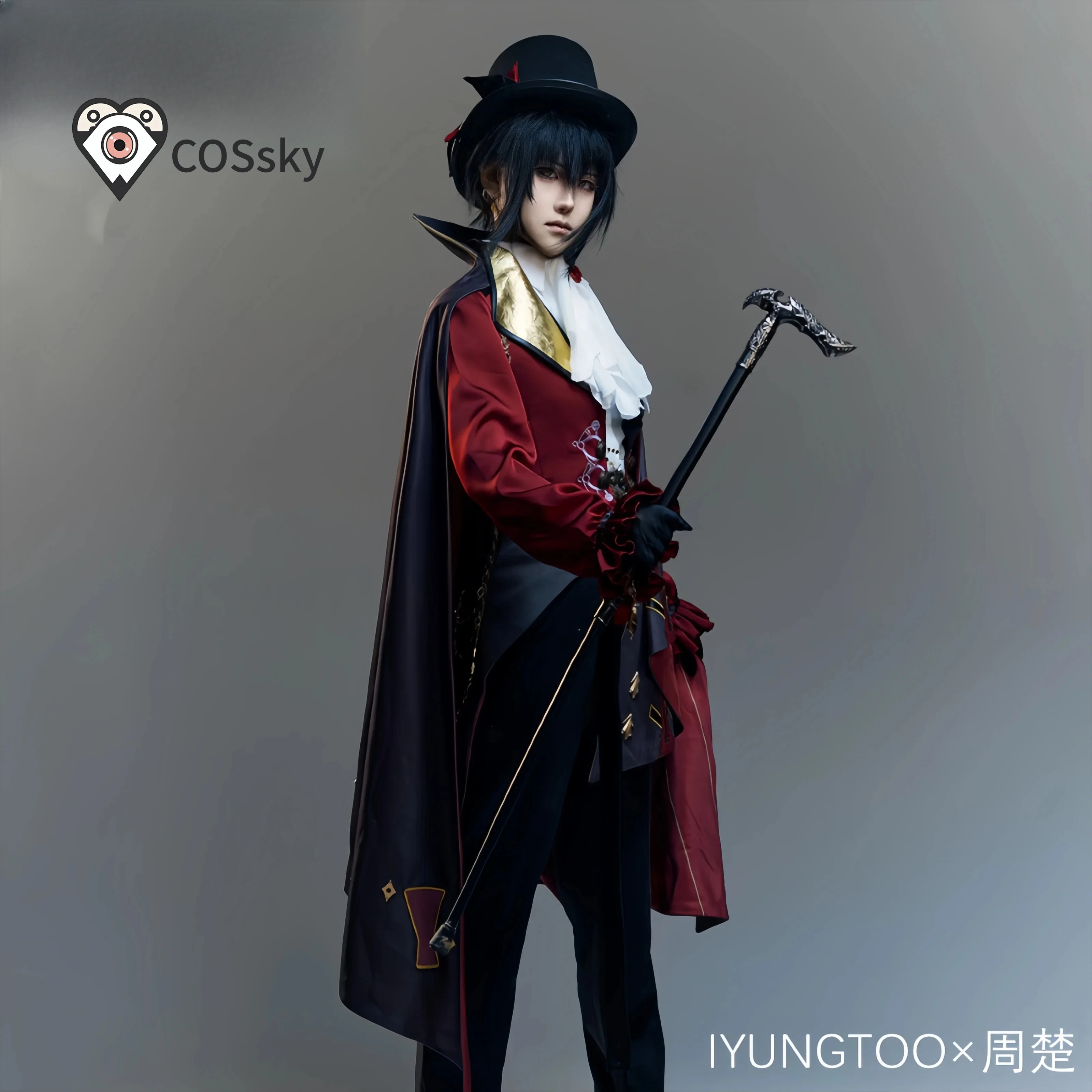 Lord of Mysteries Klein Moretti Cosplay Costume Halloween Christmas New Gothic suits hat cloak vest prop uniform men women view 3