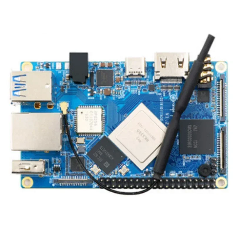Durable And Sturdy Hot Sales 4GB DDR4+16GB Dual-core+Quad-core EMMC Dual Development Board RK3399 Orange Pi 4