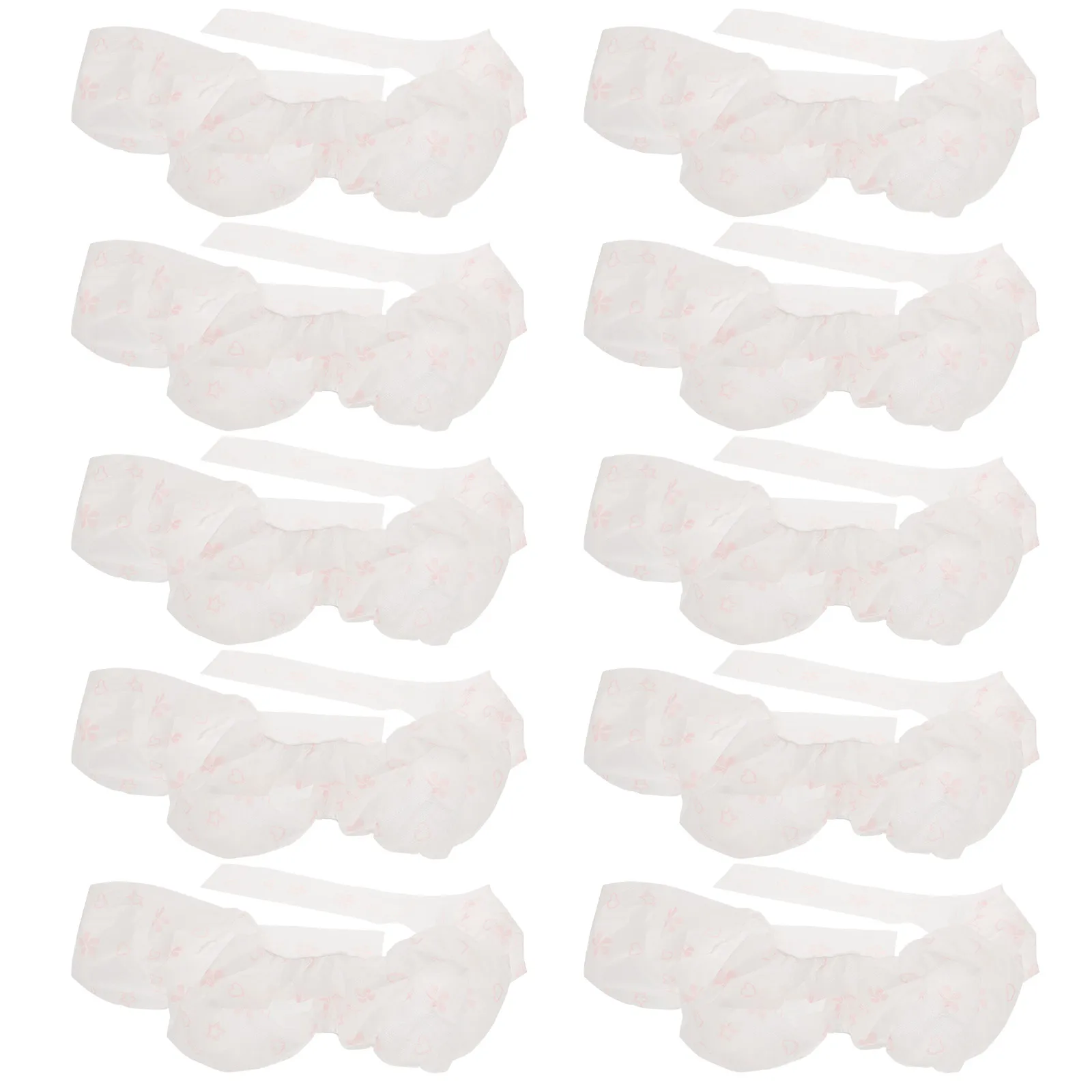 

30 шт. женских одноразовых бюстгальтеров: стильные, с принтом, дышащие, из нетканого материала – удобные для путешествий, спа, отелей, саун, салонов красоты