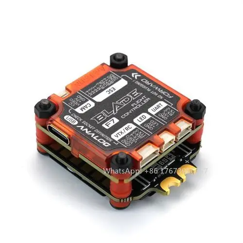 RUSHFPV RUSH BLADE V2 F722 Analog / Digital Flight Controller Extreme 60A 128K BLHELI32 4in1 ESC Stack Stack