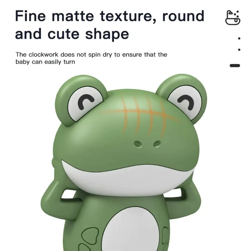 1/3 pçs novo chuveiro do bebê relógio bonito animal natação sapo brinquedo de água do bebê brinquedos de banho do miúdo brinquedos do banheiro criança piscina jogo crianças presentes