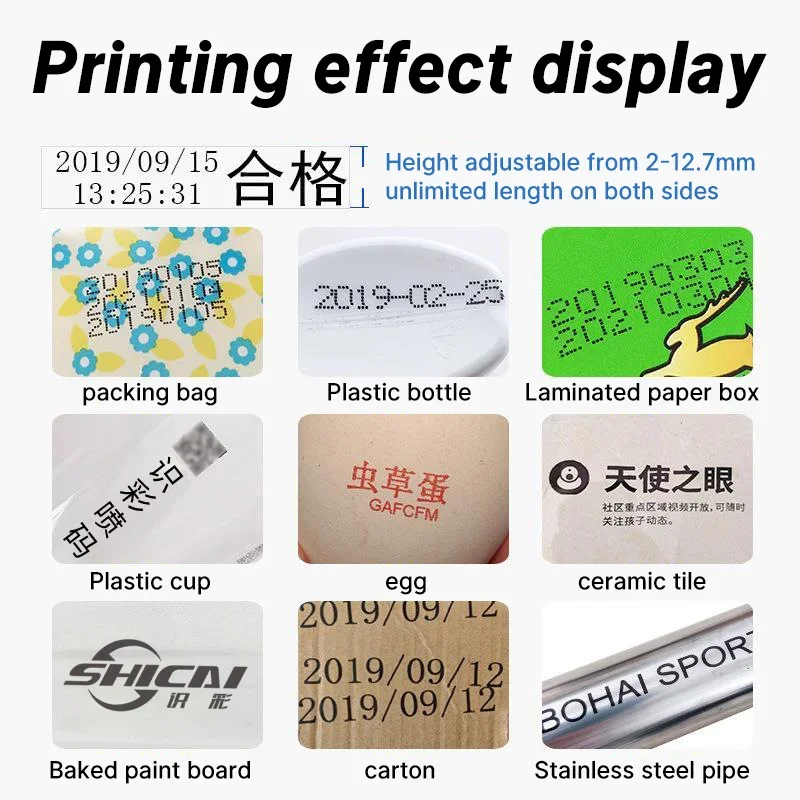صناعة الذكية الحرة البيض مفيد الحبر النفاثة طابعة تنسيقات واسعة/دفعة يدوية آلة ترميز تاريخ انتهاء الصلاحية/طابعة محمولة محمولة