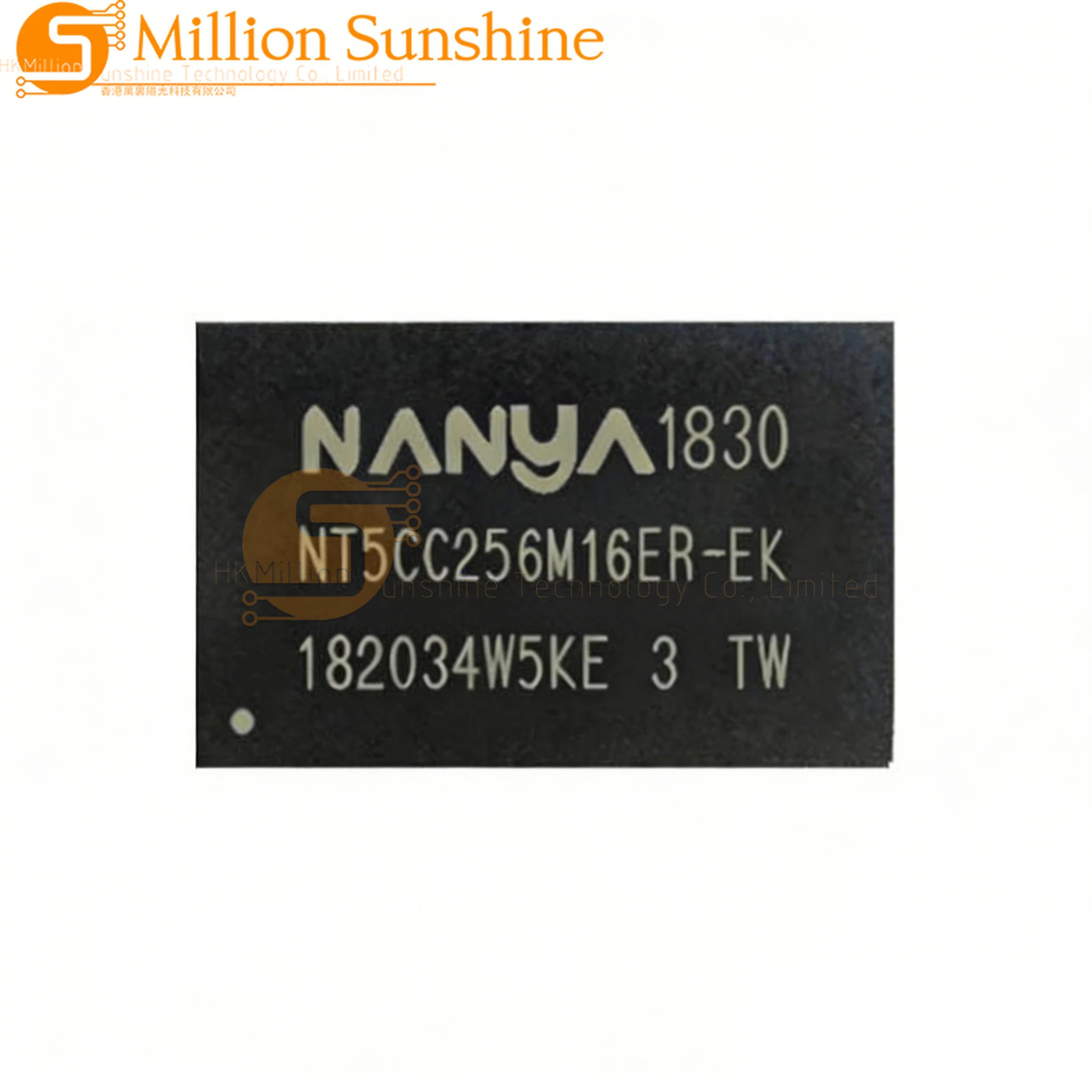 5pcs NT5CC256M16ER-EK SMD TFBGA-96 DDR3 Memory Chip