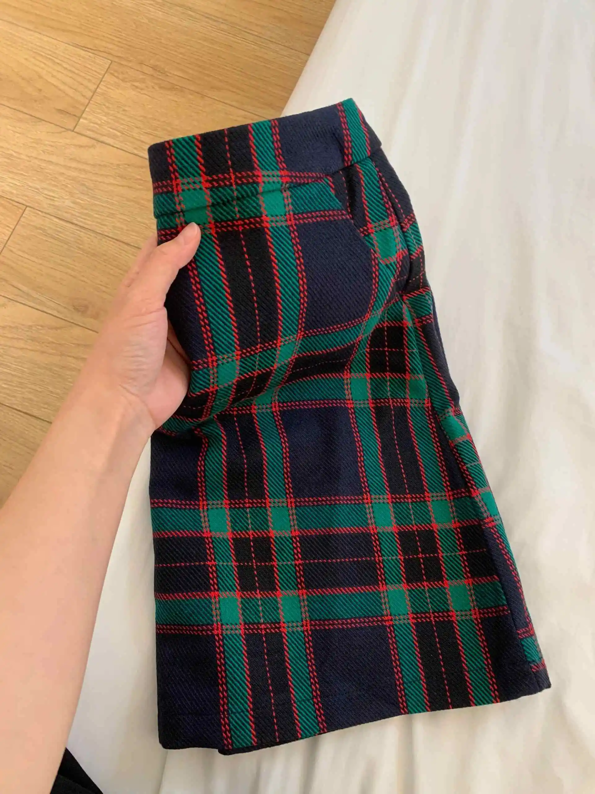 Women Plaid A-line Skirt Vintage Y2k High Waist Mini Skirt Harajuku 90s Aesthetic Preppy Style Short Skirts 2000s Clothes Summer