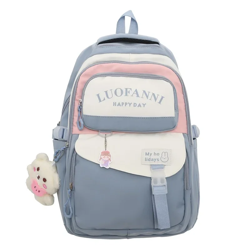 Cute School Backpacks Waterproof Large Capacity Schoolbags for Kids Students Teenagers Fashion Women Casual Travel Shoulder Bags