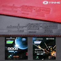 YINHE-Hoja de goma para tenis de mesa MOON Speed, hoja de goma no pegajosa para Ping Pong con esponja elástica alta