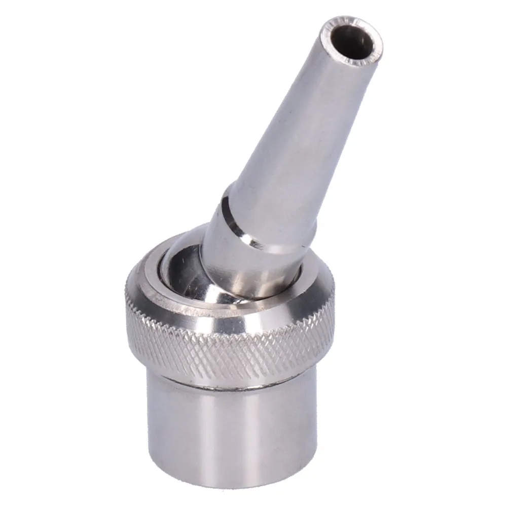 Stainless Steel Fountain Nozzle G3/4 Female Thread Easy Installation Fountain Spray Head Adjustable Silver Fountain Jet Nozzle