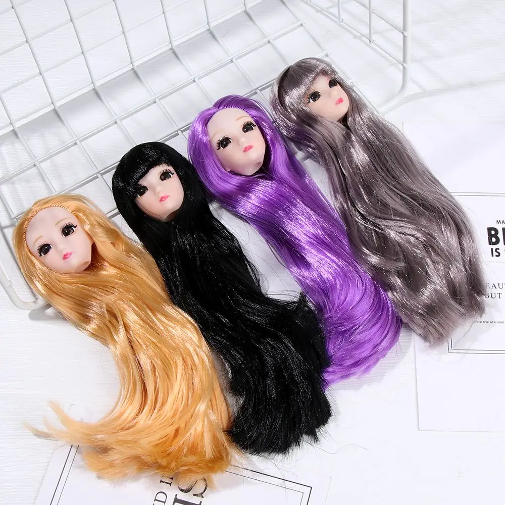 3D Eyes Long Hairstyles Multiple Color Ancient  Accessories 30 Dolls Joint DIY Head Wear  Head