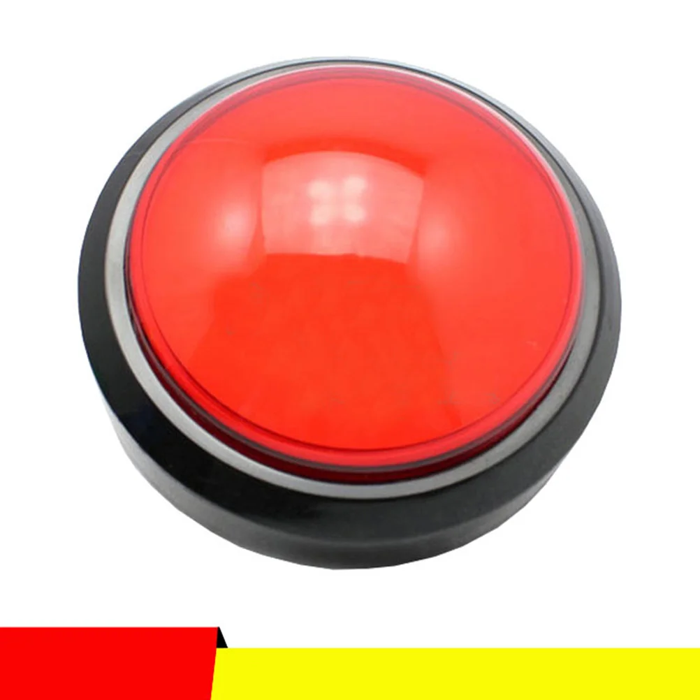 

2pcs Game Answer Buzzer Button Digital Responder With Light Sound Alarm Big Buttons Electronic Responder For Kids Classroom